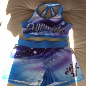 Cheerleading galaxy practice set